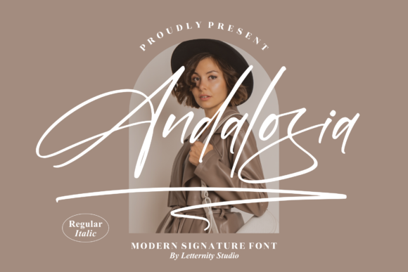 Andalosia: A Beautiful Script Font for Handmade Brands