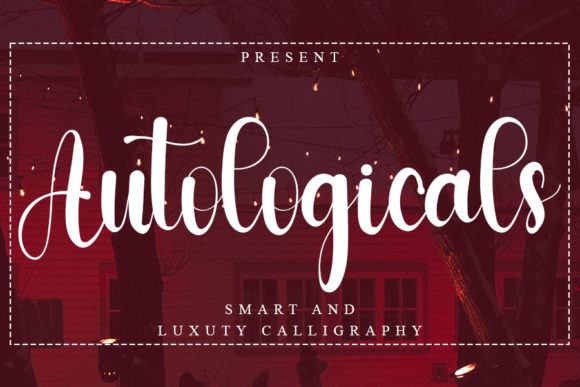 Autologicals Typeface Review: A Whimsical Handwritten Font for Creative Brands