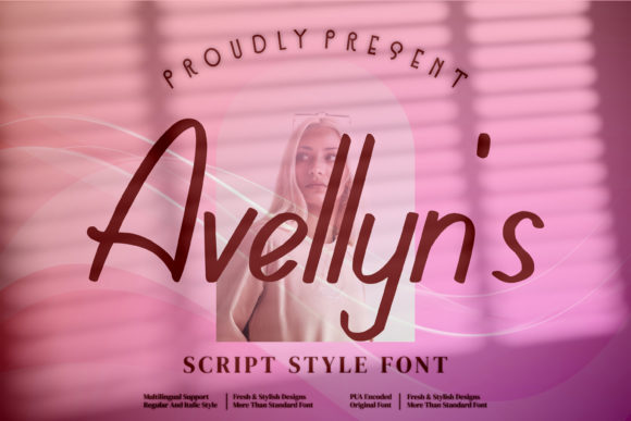 Avellyn s: The Elegant Script Typeface for Luxury Handmade Brands