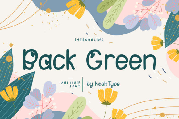 Back Green Font Review