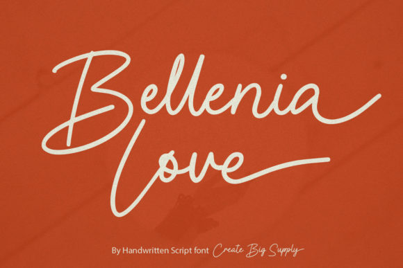 Bellenia Love: The Script Typeface That Elevates Campaign Visuals