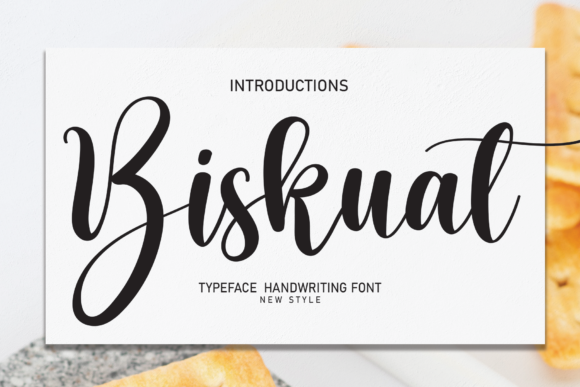 Biskuat Script Font: Elegant Typography for Handmade Brands