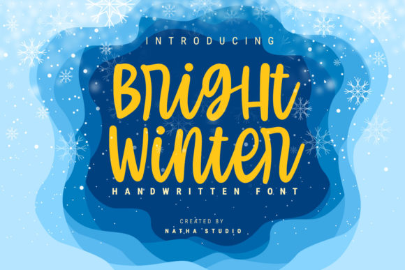 Bright Winter: The Handwritten Typeface for Clearer Campaign Messaging
