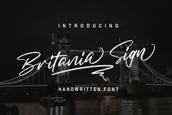 Britania Sign: A Web Designer’s Take on Elegant Script Typography