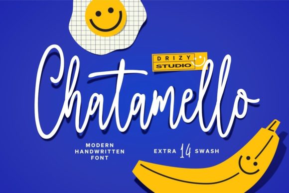 Chatamello: A Delicate Script Font for Elegant Editorial Design