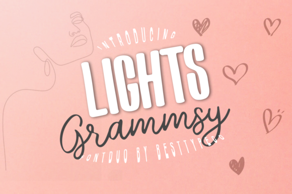 Grammsy Lights: The Handwritten Typeface for Campaign Creatives