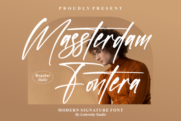 Massterdam Fontera: A Script Font for Editorial Design