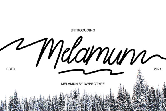 Melamun: The Script Typeface for Scroll-Stopping Brand Visuals