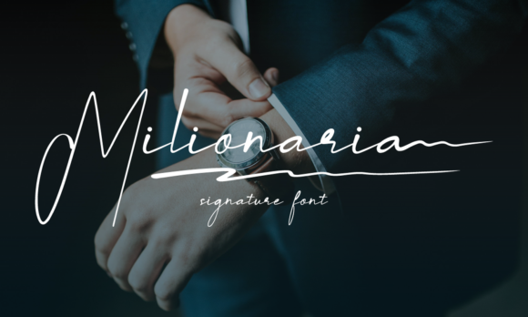 Milionaria Script Typeface for Modern Web Design