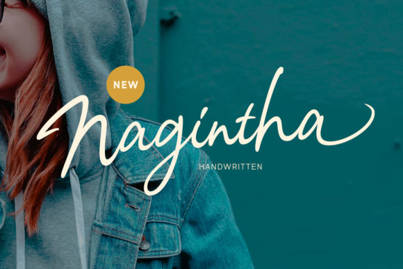 Nagintha Typeface: A Vintage Script for Authentic Brand Identity