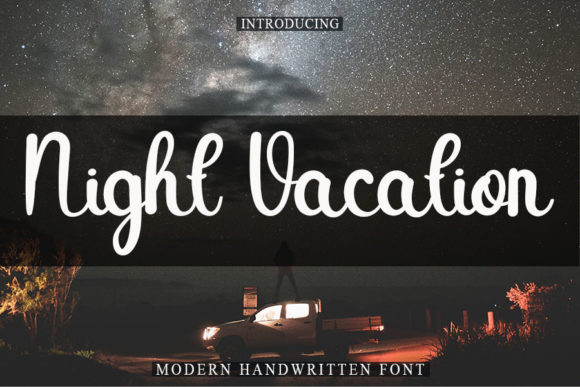 Night Vacation Typeface Review: Elevating Digital Brand Identity