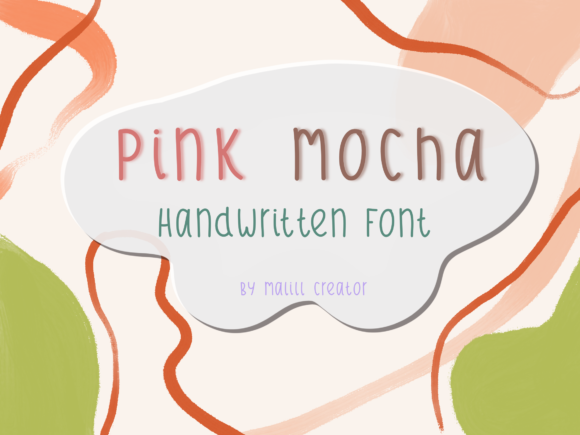 Pink Mocha: The Handwritten Typeface for Authentic Branding