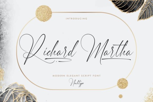 Richard Martha: Elevating Web Design with Elegant Script Typography
