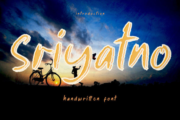 Sriyatno: The Handwritten Typeface for Authentic Brand Identity