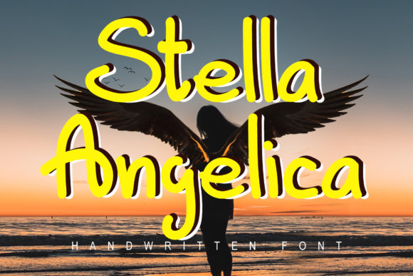 Stella Angelica: The Handwritten Typeface for Scroll-Stopping Campaigns