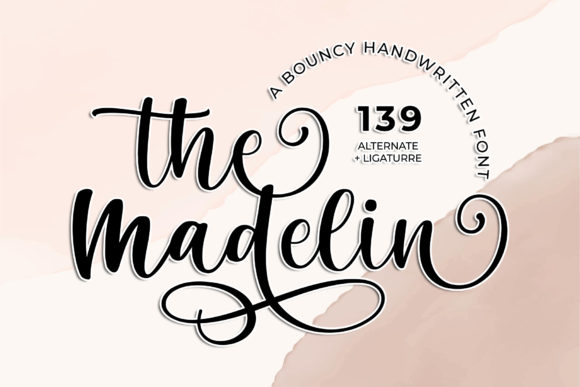 The Madelin: Elevate Brand Storytelling With This Romantic Handwritten Typeface