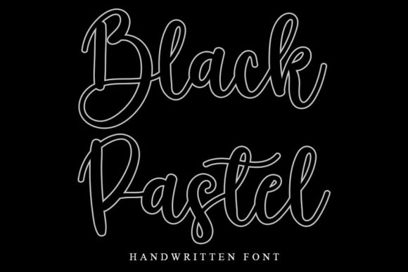 Upgrade Your Brand Identity With the Black Pastel Typeface