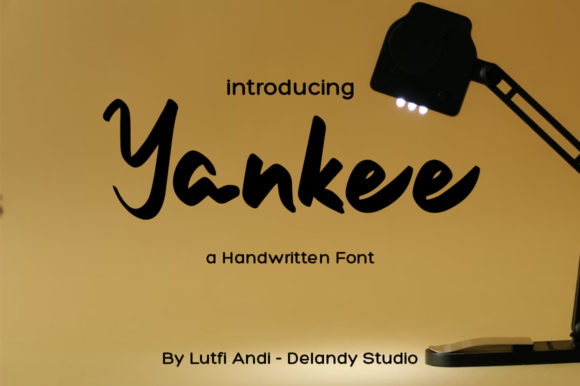 Yankee Typeface: The Brush-Stroke Font That Elevates Campaign Visuals