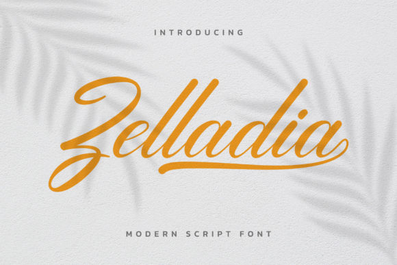 Zelladia: The Script Typeface That Elevates Campaign Visuals